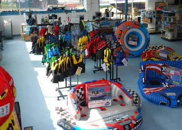 Chautauqua Marina showroom